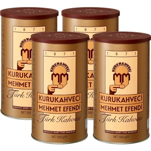 Kurukahveci Mehmet Efendi  Türk Kahvesi 500 gr x 4