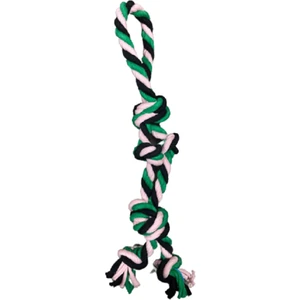 Lets Get Pet Büyük Irk Köpekler Için 55CM Penye Diş Kaşıma Ipi Stres Ipi Oyuncağı