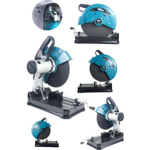 Lieber German 3700 Watt Çelik Dişli Şanzuman Bakır Sargılı 355 mm Profil Ahşap Metal Kesim Makinesi Kafa Koparma Canavar Kafa Koparma