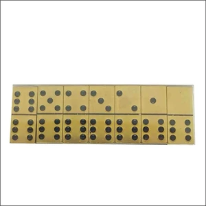 Prinç Domino Demir Domino Taşı Seti Taş Boyu 2,7x1,5cm