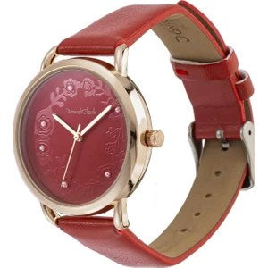 David Clark DC50131M-05 Kadın Kol Saati Kırmızı