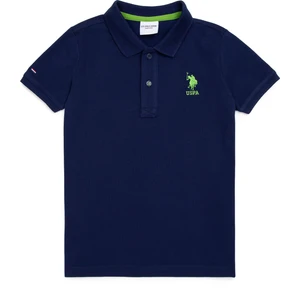U.S. Polo Assn. Erkek Çocuk Lacivert Basic T-Shirt 50249283-VR033