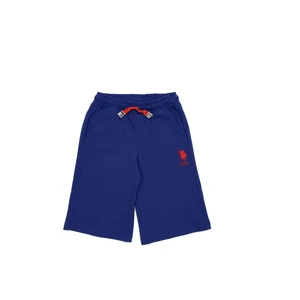 U.S. Polo Assn. Erkek Çocuk Mavi Örme Şort 50246131-VR212