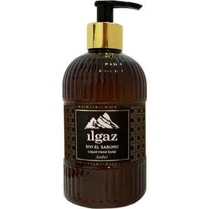 Colletıon Series Amber Parfümlü Sıvı Sabun Kalıcı Amber Çiçeği Kokusu 475 ml Dekoratif Şişe