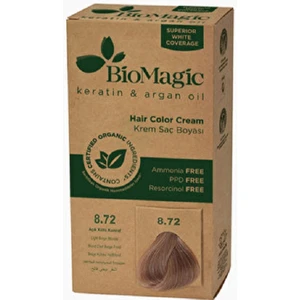 Saç Boyası Açık Küllü Kumral No: 8.72