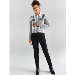 Faik Sönmez Kadın Slim Fit Klasik Pantolon