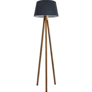 Ağaç Ustası Düz 3 Ayak Tripod Lambader Abajur Avize Aydınlatma Ahşap Naturel Ağaç Country Dekor Lamba Aplik Masif Doğal