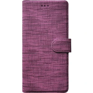 Xiaomi Mi Note 10 Lite Standlı Kartvizitli ve Para Gözlü Kumaş Desen Cüzdan Kılıf