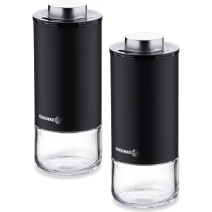 Stora Plus Siyah Tuzluk Biberlik Seti 100 ml