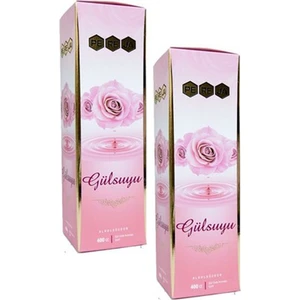 Alkolsüz Gül Suyu 400 ml x 2