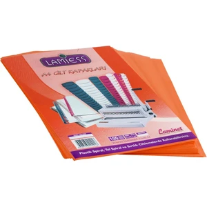 A4 500 Micron Pp Cilt Kapağı 50'li Turuncu