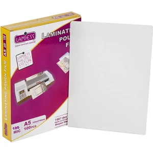 A-5 154 x 216 mm 100 Mıc.polyester Laminasyon Filmi 100'LÜ