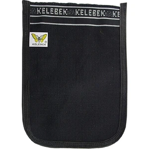 Kelebek Kese Osmanlı Kalın Siyah Banyo Hamam Kesesi 25X17 cm