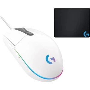 G102 Beyaz Lightsync Mouse + Oem Gaming Mouse Pad 40X30CM