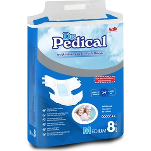 Dr. Pedical Hasta Bezi Bağlamalı Medium 8 Adet