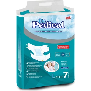 Dr. Pedical Hasta Bezi Bağlamalı Large 7 Adet