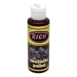 Tual Hobi Sanat Rich Multi Metalik 0765 Kızıl Kahve Rengi 120ML