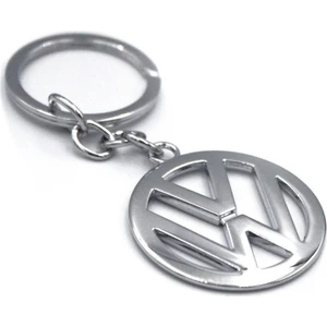 Volkswagen Anahtarlık 3D Metal Otomobil Anahtarlığı - Krom Kaplamalı