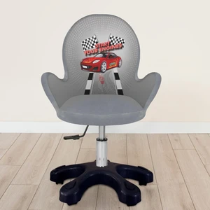 Popcorn Kids Red Car Kollu Çalışma Sandalyesi (8-14 Yaş)