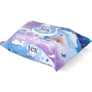 Baby Islak Mendil Mor 100' Lü Paket