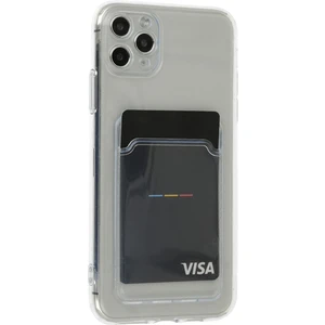 St Pazarlama Apple IPHONE 11 6.1 Kamera Korumalı Kartlıklı Şeffaf Kılıf