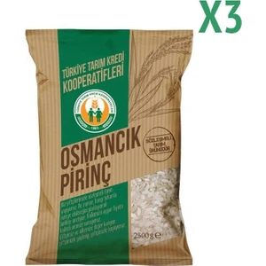 Tarım Kredi Birlik Tarım Kredi Osmancık Pirinç 1 kg x 3