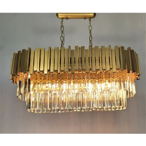 Profilo Oval Kristal Salon Avize