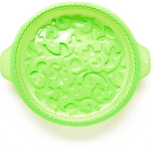 Pastry Planet Desenli Yuvarlak Silikon Kalıp 24 cm