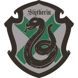 Sihir Dükkanı Slytherin Tabelası 22*24,5*5 Mdf Uv Baskılı