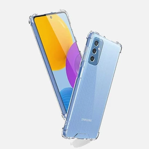Case World Samsung Galaxy M52 Kapak Şeffaf Airbag Antishock Köşe Korumalı Silikon Kılıf