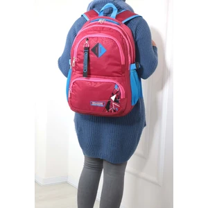 1168 Unisex Anatomik Sırt Çantası - NKT01168-Fuşya