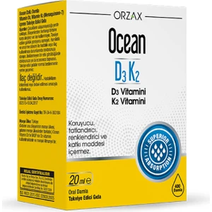 Use Full Ocean D3K2 Vitamin Damla 20 ml