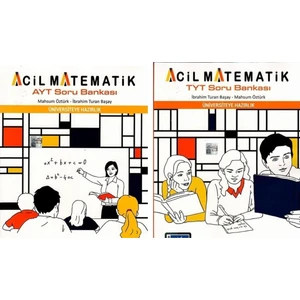 Acil Yayınları TYT Soru Bankası Matematik - AYT Soru Bankası Matematik