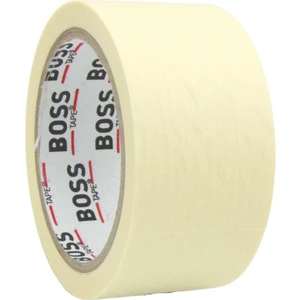 Boss Tape Beyaz Renkli Maskeleme Boya Bandı Kağıt Bant