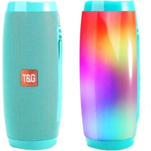 TG-165 USB/TF Kart/FM Radio LED Işıklı Taşınabilir Bluetooth Hoparlör