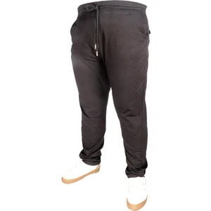 Büyük Beden Pantolon Keten Jogger Milano 21913 Siyah
