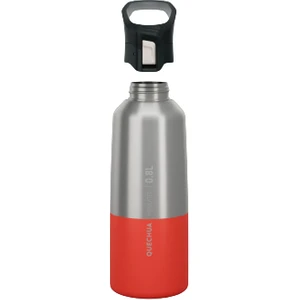 Outdoor Isı Yalıtımlı Paslanmaz Çelik Termos - Kırmızı - 0,8 L