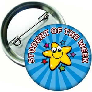 Hediye Panayırı 20 Adet  - Hediye Panayırı Student Of The Week Öğrenci Rozeti