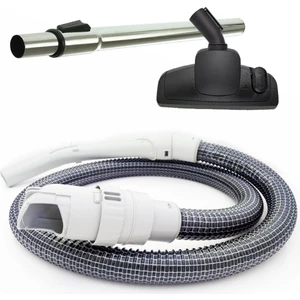Icanpares Ihlas Uyumlu Aqua Vac Elektrikli Süpürge Teleskopik Boru Emici Başlık Çelik Telli Hortum Seti