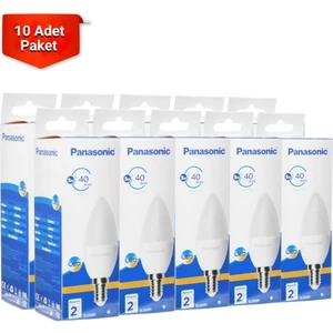 E14 LED Ampul 5W 455LM 6500K Beyaz - 10'lu Paket