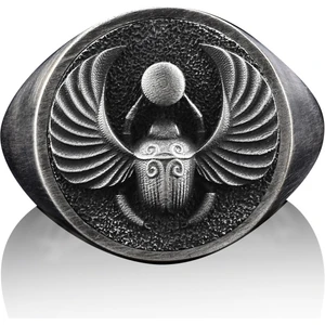 Kutsal Böcek Erkek&kadın Gümüş Yüzük 0701122