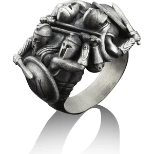 Savaşçılar Gümüş Yüzük