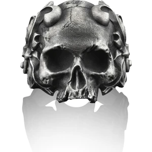 Desenli Kurukafa Gümüş Yüzük