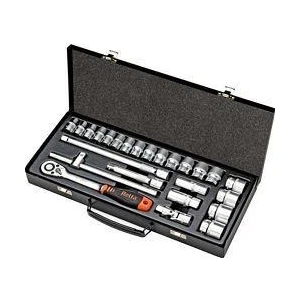 Lokma Takımı 1/2''-6 Köşe 25 Parça