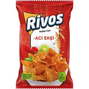 Rivos Acı Ekşi Buğday Cips 56 gr