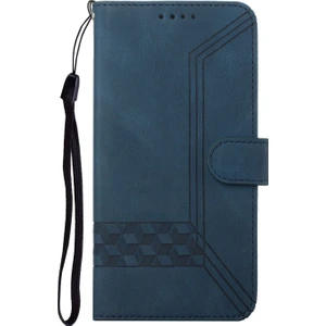 Puluzhuawei Nova 8İ Için Deri Telefon Kılıfı Kraliyet Mavisi (Yurt Dışından)