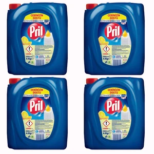 Limonlu Sıvı Bulaşık Deterjanı 4 lt x 4'lü