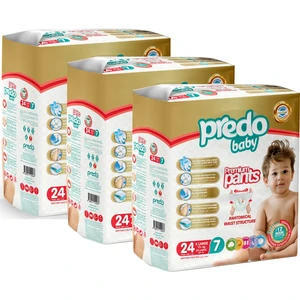 Predo Baby Premium Pants Külot Bezi 7 Numara x Large (24 x 3) 72li