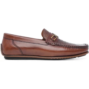 Tamer Tanca Erkek Deri Driver Ayakkabı 221 20-887 Erk Ayk SK21-22