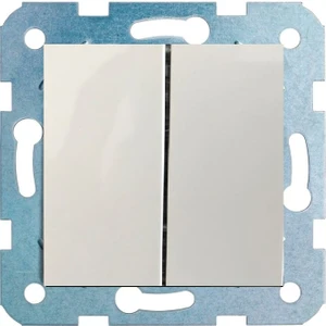 Çağatay Elektrik Ovivo Beyaz Komütatör (Ikili Anahtar) Mekanizma-Çerçeve Yoktur!!!